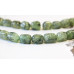 278-1017 Green Tourmalinated Quartz <br>12x16 Rectangle Nugget