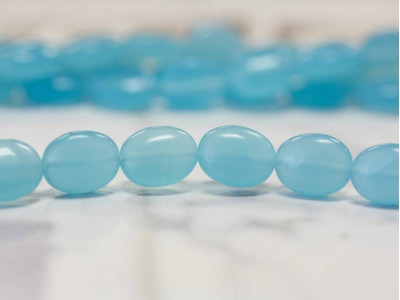 Turquoise Quartz 8x10 Flat Oval