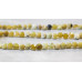 289-1014 Yellow Opal <br>8mm Faceted Coin