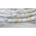 291-1054 White Opal <br>5x7 Faceted Flat Oval