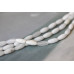 291-1058 White Opal <br>5x12 Oval Rice