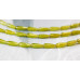295-1097 Olive Quartz <br>6x16 Faceted Teardrop