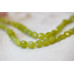 295-1116 Olive Quartz <br>8mm Faceted Coin