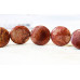 296-1068 Red Fossil Coral <br>35mm Dime