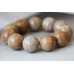 296-1097 Fossil Coral <br>22mm Round Bracelet