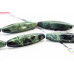 297-1004 Kambaba Jasper <br>10x40 Hexagon Oval Rice