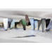 298-1074 Black Mother of Pearl <br>8x20 Triangle Drop