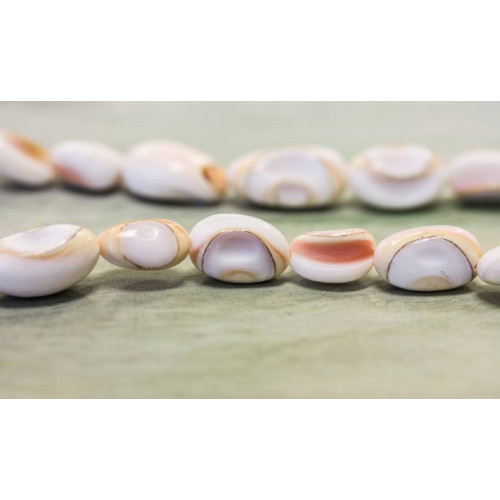 299-1011 Pink Mother of Pearl <br>8x10 Oval Nugget