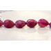 300-1090 Purple Jade <br>13x18 Faceted Flat Pear
