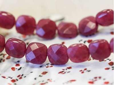 Purple Jade 10x10 Square Cushion Cut