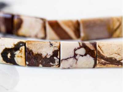 Brown Zebra Jasper 15x20 Flat Rectangle