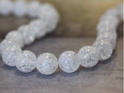 Cracked Crystal 16mm Round