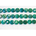 305-1037 Russian Amazonite <br>15mm Faceted Coin