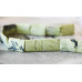314-1050 Yellow Turquoise <br>22x30 Flat Rectangle