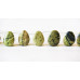 314-1078 Yellow Turquoise <br>20x30 Flat Pear Drop