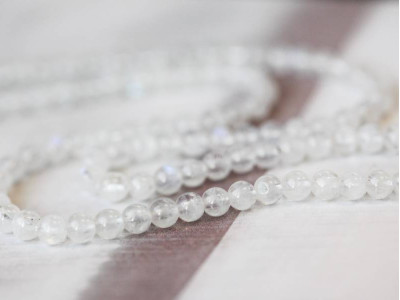 Rainbow Moonstone 4.5mm Round