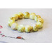 326-1055 Dyed Mother of Pearl <br>16mm Round Bracelet