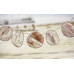 339-0002 Raspberry Quartz <br>30-40x Flat Pear Drop