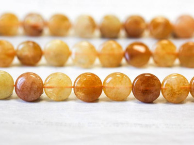 Yellow Quartz 12mm Dime