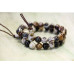 354-0058 Black Sardonyx <br>8mm Power Beads Bracelet