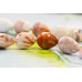 358-0026 Red Flower Agate <br>15x20 Flat Pear