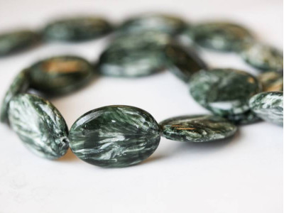 Seraphinite 18x25 Flat Oval