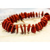 511-1113 Sponge Coral <br>16-28mm Fancy Drop