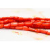 519-1238 Dyed Coral <br>4x7 Bamboo Tube