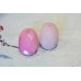 951-0003 Pink Jade <br>28x40 Faceted Flat Oval Pendant