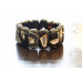 L4254-165 Natural Agate <br>27-30x Bracelet