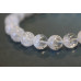 L4487-004 Ice Crystal <br>10mm Round Bracelet