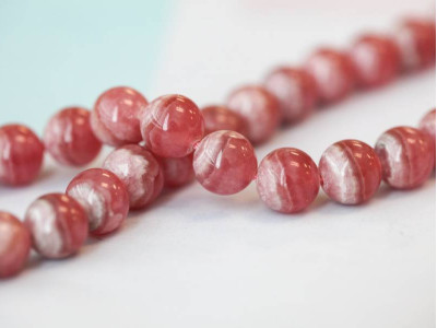 Rhodochrosite 10mm Round