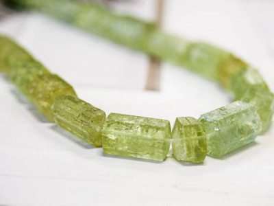Beryl 11-13x Faceted Tube