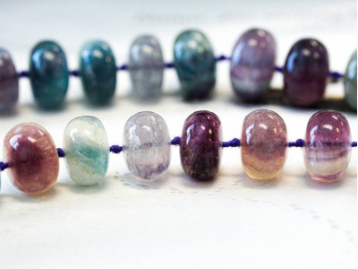 Fluorite 15-18mm Rondell