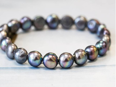 Freshwater Pearl SD 8mm Elastic Bracelet