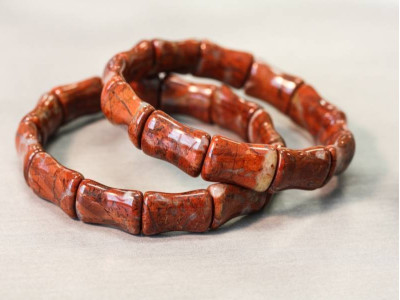 Red Jasper 13x Elastic Bracelet