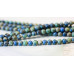 L4362-098 Matte Azurite Malachite <br>4mm Round