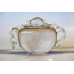 L4483-018 Red Rutilated Quartz <br>81x53x25 Teapot Carving